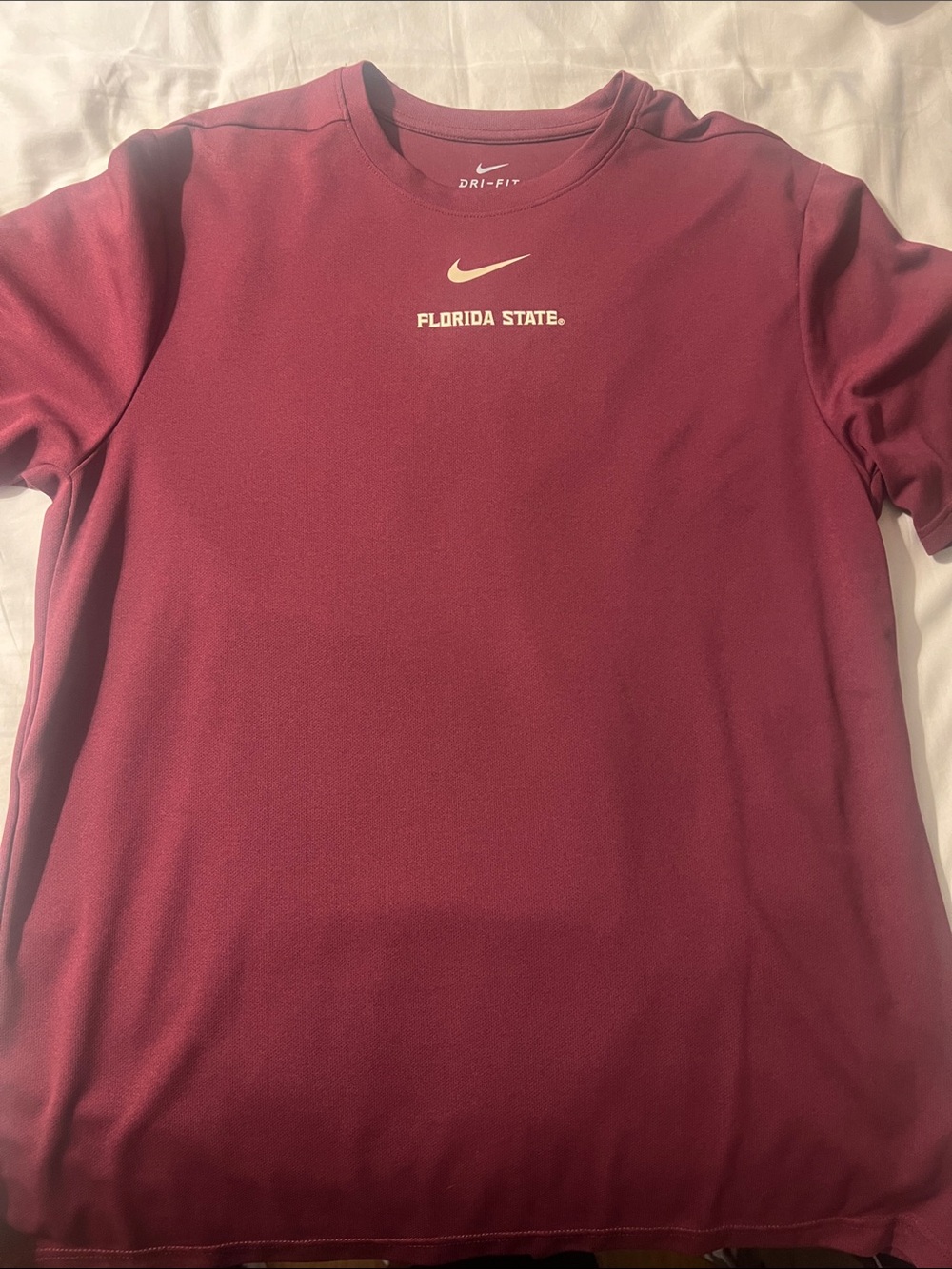 Nike Maroon Dri-FIT Florida State Short Sleeve Tee